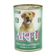 Artu Chunks With Lamb Complete Dog Feed 415 g