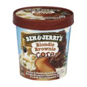 Ben & Jerry’s Blondie Brownie Core Ice Cream 465 ml