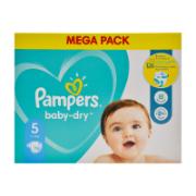 Pampers Baby-Dry Diapers Mega Pack No.5 11-16 kg 76 Pieces