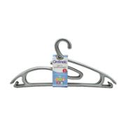 Ordinett 5 Clothes Hangers Silver