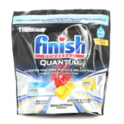 Finish Quantum Ultimate Dishwashing Tablets with Lemon Sparkle 20 Tabs 250 g