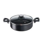 Tefal Shallow Pan with Lid 24 cm