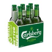 Carlsberg Beer Bottle Pack 6x330 ml