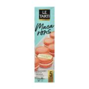 Le Tarti 5 Macarons with Strawberry Flavour 60 g