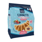 Nutri Free Cornetti 4 Gluten Free Croissants with Wild Berry Filling 240 g