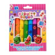 Fruity Squad Scented Markers 8 Pieces 3+ Years CE