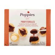 Poppies Small Profiteroles with Cream Filling & Chocolate Sauce 325 g