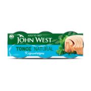 John West Yellowfin Natural Tuna 3x80 g