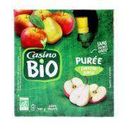 Casino Bio Apple & Pear Pouch 4x90 g