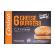 Casino 6 Cheese Burgers (Burger Buns Included) 780 g