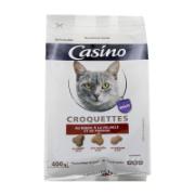 Casino Complete Dry Food for Adult Cats Beef, Poultry & Fish Croquettes 400 g
