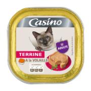 Casino Poultry Terrine Complete Food for Adult Cats 100 g