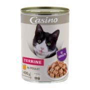 Casino Complete Adult Cat Food Chicken Terrine 400 g