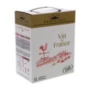 Club Des Sommeliers Vin De France Red Wine 3L