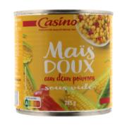 Casino Sweetcorn with Red & Green Peppers in Brine 300 g