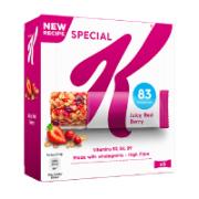 Kellogg’s Special K Juicy Red Berry Cereal Bars 6x21.5 g