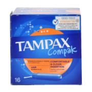 Tampax Compak Tampon Super Plus 16 Pieces