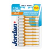 Jordan Dental Soft Rubber Sticks Large Size Value Pack 40 Pieces
