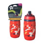 Tommee Tippee Superstar Insulated Sportee Bottle Red 12+ Months 266 ml