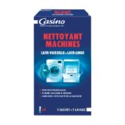 Casino Dishwasher & Washing Machine Cleaner 3x40 g