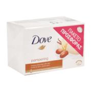 Dove Pampering Beauty Cream Bar Soap 4x90 g Promo Pack