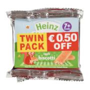 Heinz Twin Pack Apple Biscotti 7+ Months 2x60 g