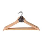 Storage Solutions 6 Wooden Clothes Hangers 