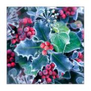 Ambiente 20 Frozen Holly 3Ply Napkins 33x33 cm 