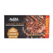 Alera Lean Beef Burger 3+1 Free 480 g