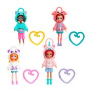 Polly Pocket Κούκλα Friend Clips με Κουκούλα και Κλιπ σε Σχήμα Καρδιάς 4+ Ετών CE