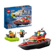 Lego City Πυροσβεστικό Σκάφος Διάσωσης 5+ Ετών CE