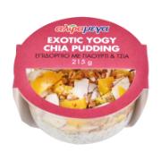 Alphamega Exotic Yogy Chia Pudding 215 g