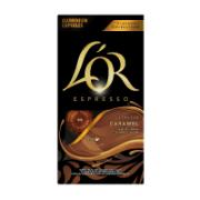 L’Or Καφές Εσπρέσο με Άρωμα Καραμέλας x10 Κάψουλες 52 g