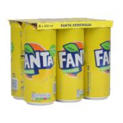 Fanta Λεμονάδα Αναψυκτικό 6x330 ml