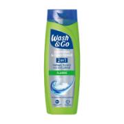 Wash & Go 2 in 1 Classic Shampoo & Conditioner 360 ml 