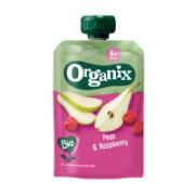Organix Bio Fruit Puree Pear & Raspberry 6+ Months 100 g