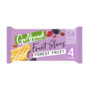 Go Ahead Crispy Biscuit Slices with Sultanas & Forest Fruit Flavour Filling 174 g