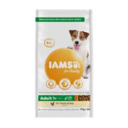 Iams For Vitality Complete & Balanced Nutrition for S/M Breed Adult Dogs with Fresh Chicken 1+ Years 2 kg