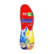 Somat Gold Απορρυπαντικό Πλυντηρίου Πιάτων Κατά των Λιπιδίων με Λεμόνι & Λάιμ 45 Πλύσεις 810 ml