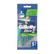 Gillette Blue II Plus Ξυραφάκια 5 Τεμάχια