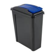 Wham Recycling Bin with Blue Flap 25 L