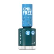 Rimmel Kind & Free™ Clean Plant Based Nail Polish 168 Teal Ivy 8 ml
