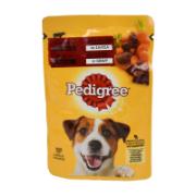 Pedigree Complete Wet Food for Adult Dogs with Beef & Lamb Meat in Gravy 100 g
