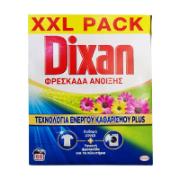 Dixan Laundry Detergent Powder with Active Cleaning Technology Plus Spring Freshness 66 Washes XXL Pack 3.3 Kg