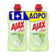 Ajax Απολυμανυικό με Αιθέρια Έλαια & Άρωμα Άνθη Μηλιάς 2x1 L