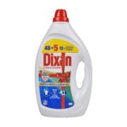 Dixan Clean & Hygiene Liquid Laundry Detergent 48+5 Washes (10% Free Product) 2.385 L