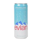
Evian Sparkling Carbonated Natural Mineral Water 330ml