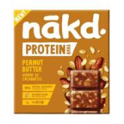 Nakd Protein Bars With Peanut Butter 3x45 g	