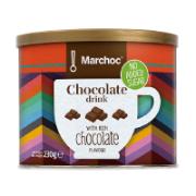 Marchoc Chocolate Drink with Rich Chocolate Flavour No Added Sugar 230 g