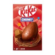 Kit Kat Chunky Milk Chocolate Egg with A KitKat Chunky Bar 129 g